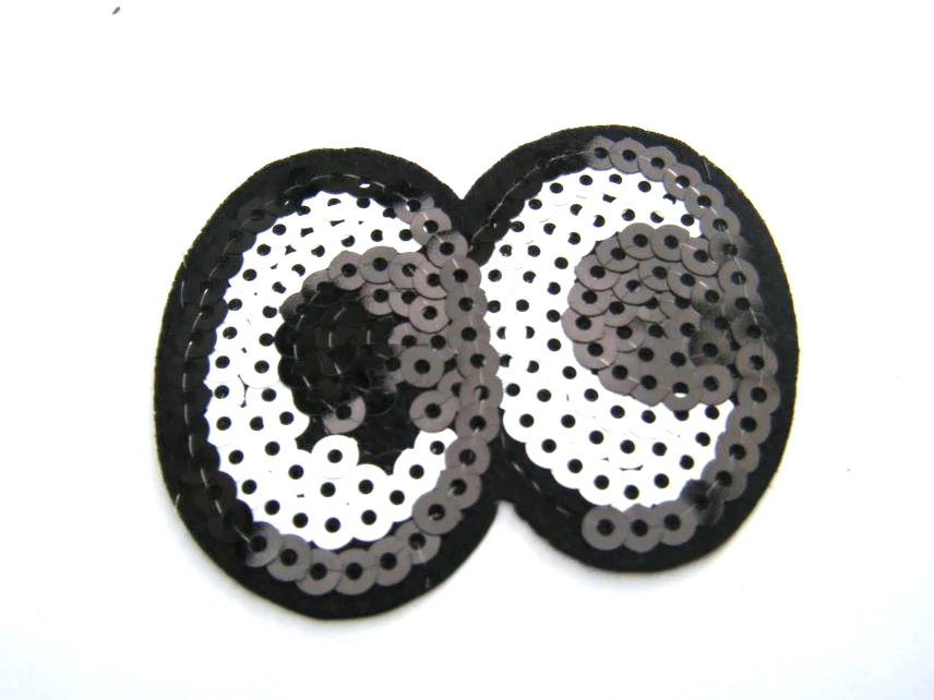 Comic Eyes - Sequin Patch