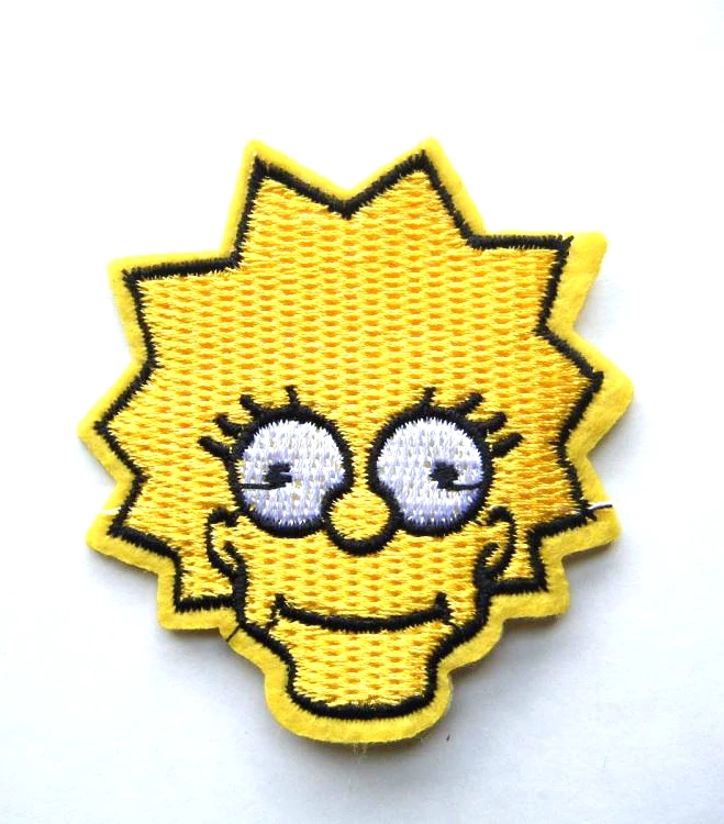 Lisa Simpson Embroidered Patch