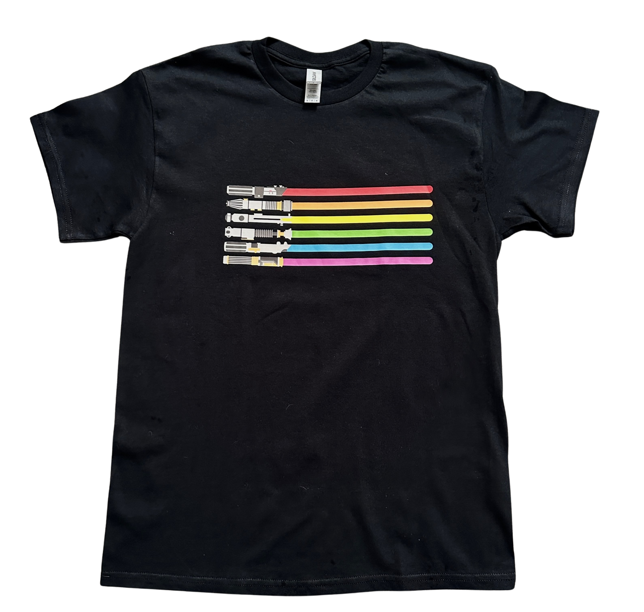 Gay Pride Star Wars Shirt - Light Sabres - Available in Size S, M, L, XL, 2XL