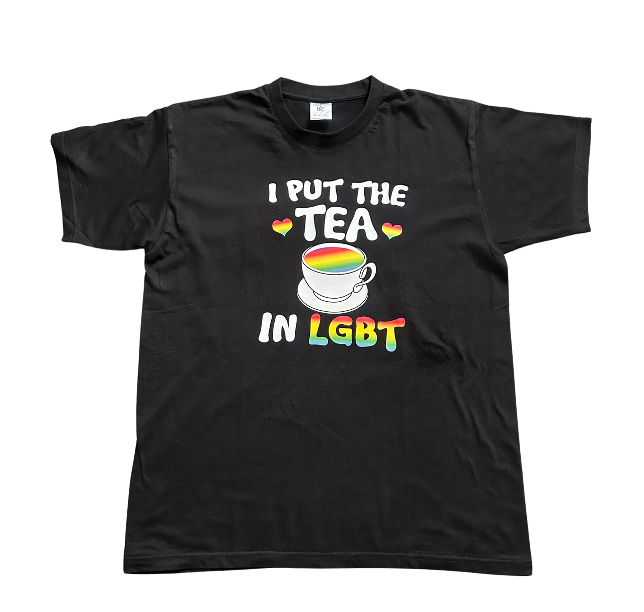 Gay Pride Shirt - I Put The Tea in LGBTea - Available in Size S, M, L, XL, 2XL, 3XL - LGBTQ Pride