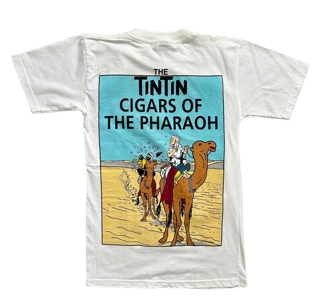 Tintin Shirt - Cigars of the Pharoah  - Available in S, M,& L