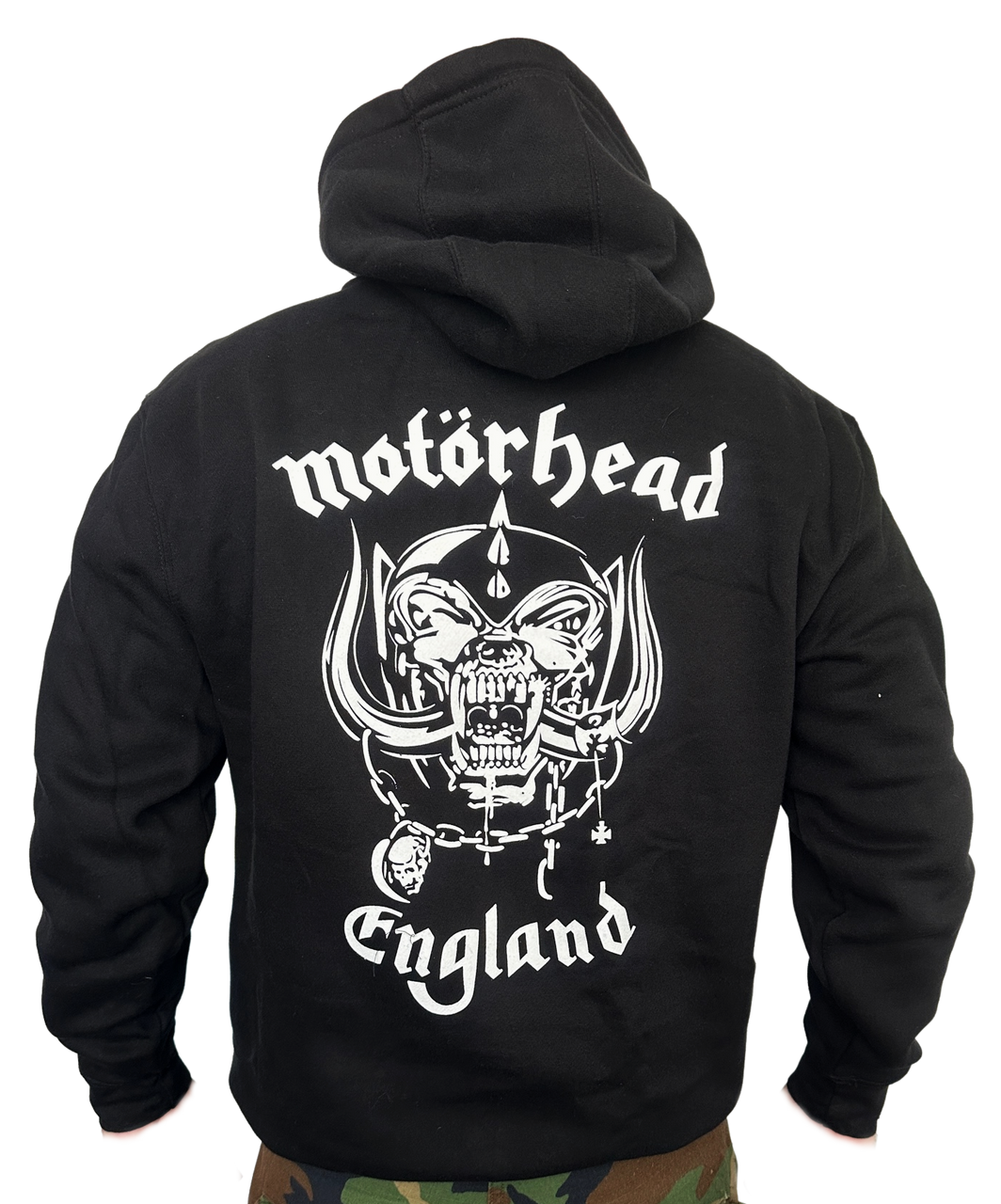 Motorhead Hoodie - available in Medium, Large, XL, XXL