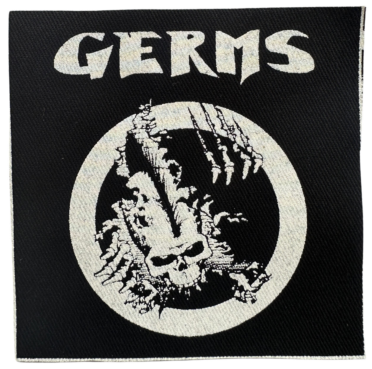 The Germs Cloth Punk Patch