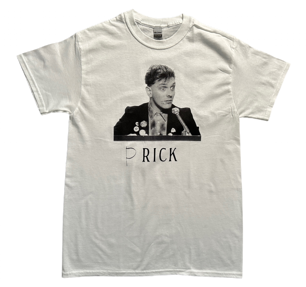 The Young Ones Shirt - Prick - Available in Size S, M, L, XL, 2XL, 3XL