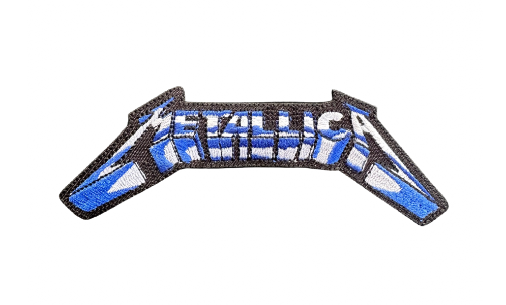 Metallica Embroidered Patch - Ride The Lightning Logo