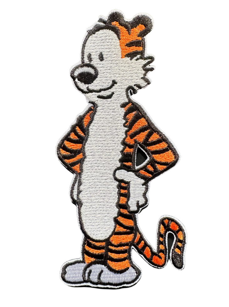 Calvin and Hobbes Embroidered Patch - Hobbes