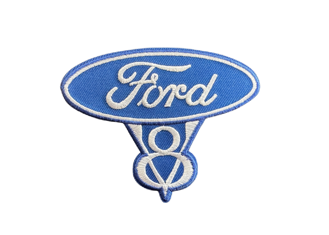 Ford V8 Embroidered Patch