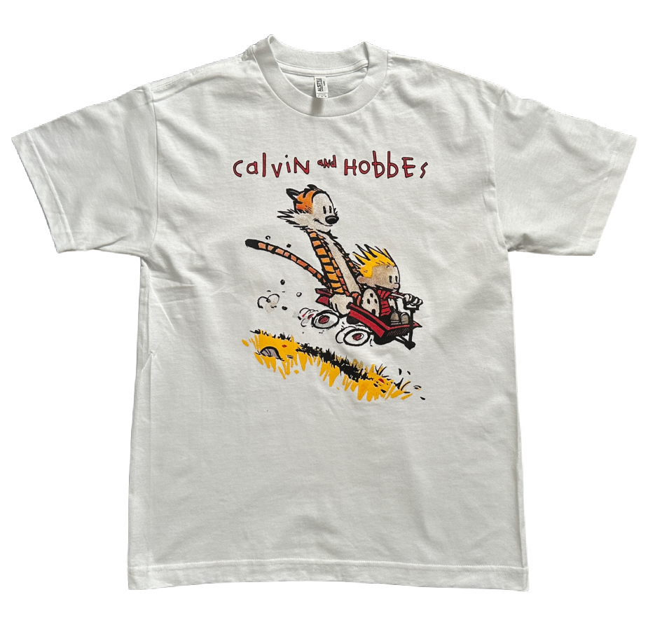 Calvin and Hobbes Shirt -  available in sizes S, M, L, XL, 2XL, 3XL
