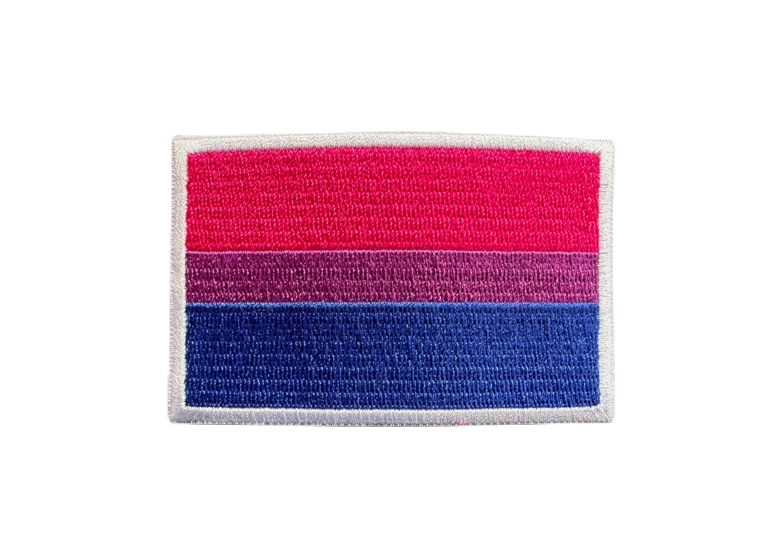 Bisexual Pride Flag Patch