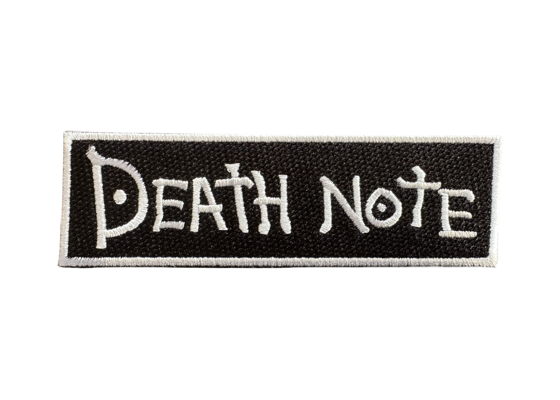 Death Note Anime Embroidered Patch