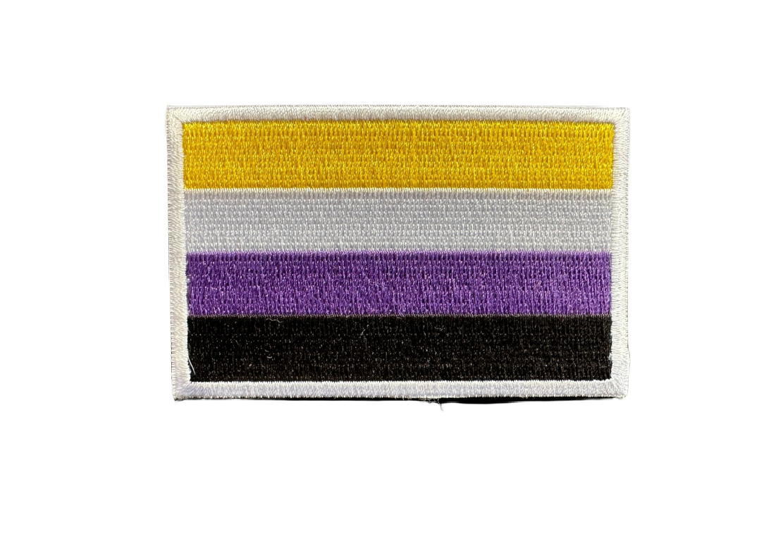 Non-Binary Pride Flag Patch