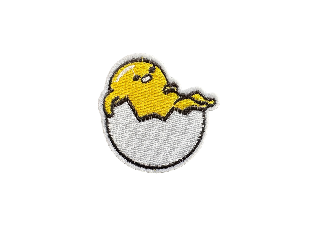 Gudetama Embroidered Patch