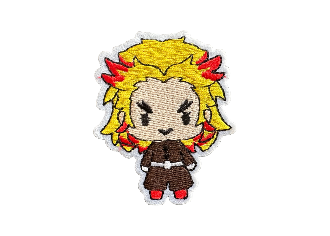 Demon Slayer Embroidered Patch - Kyojuro Rengoku