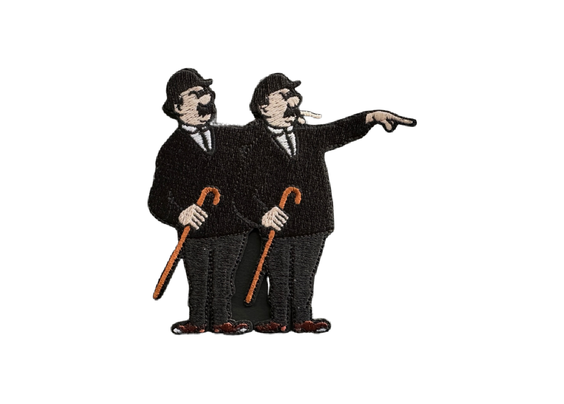 Tintin Embroidered Patch - Thomson and Thompson
