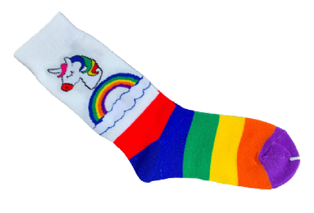 Rainbow Unicorn Socks