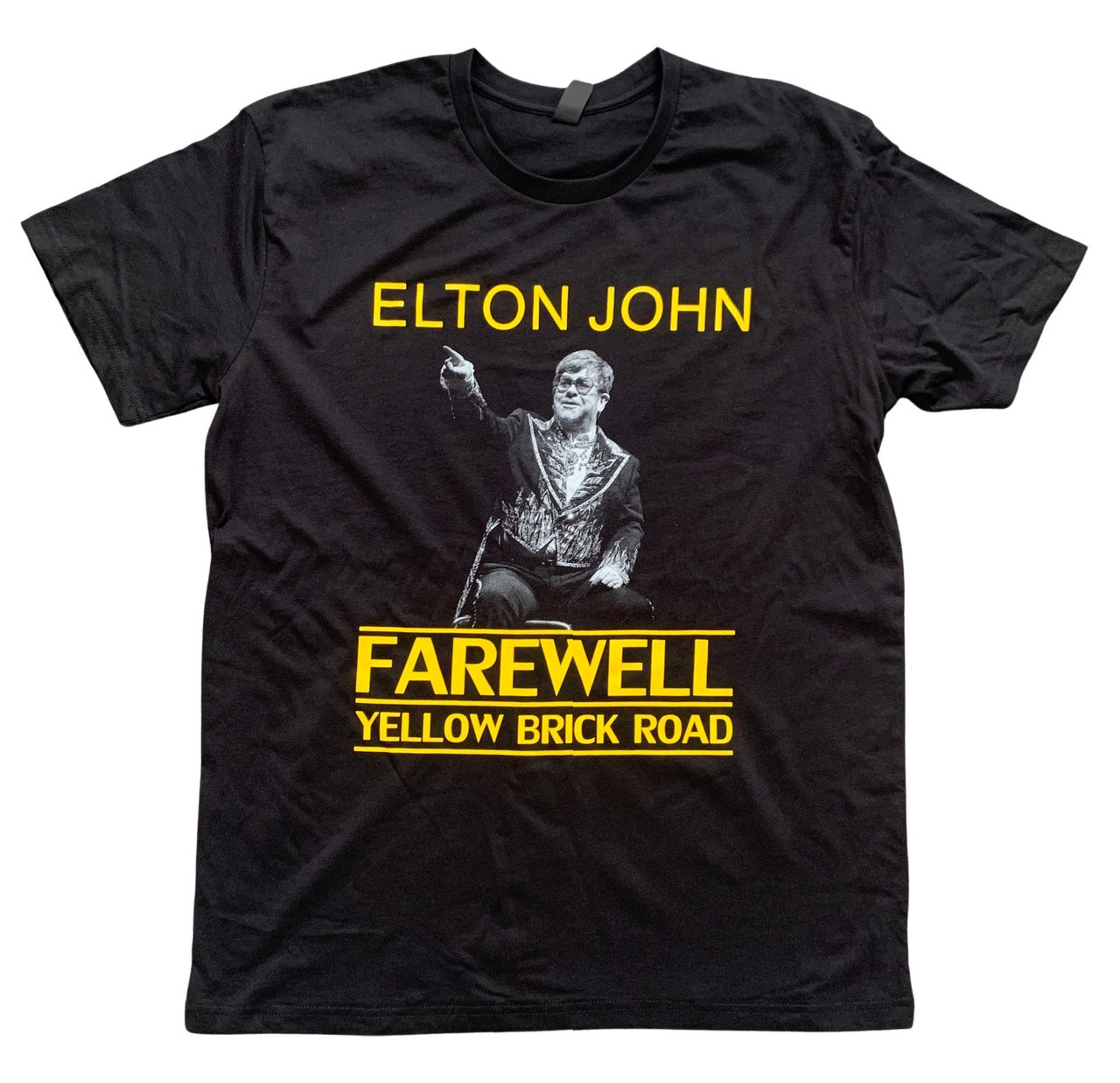 Elton John NZ and Australia Tour Shirts - Available in Size S, M, L, XL, 2XL, 3XL