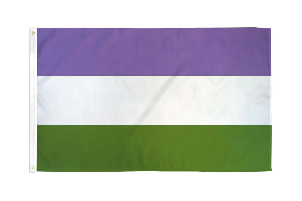 Genderqueer Pride Flag / Wall Hanging - 150cm x 90cm - LGBTQ Pride