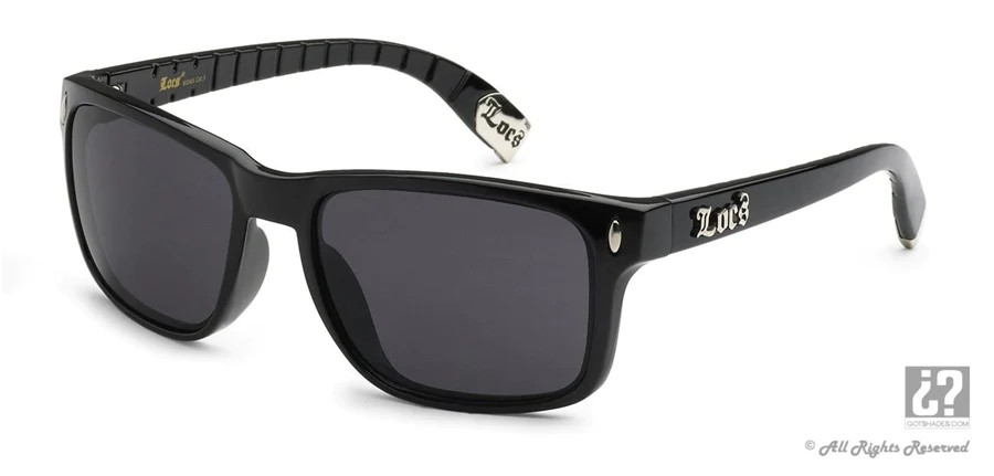 Authentic Locs Gangster / Biker Sunglasses - 91045