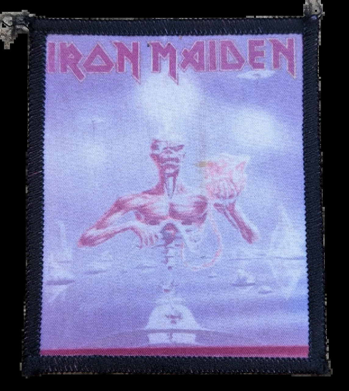 Vintage Iron Maiden Patch Seventh son