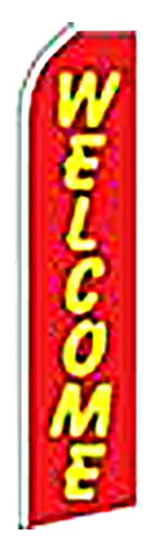 Welcome - HUGE Advertising Flag