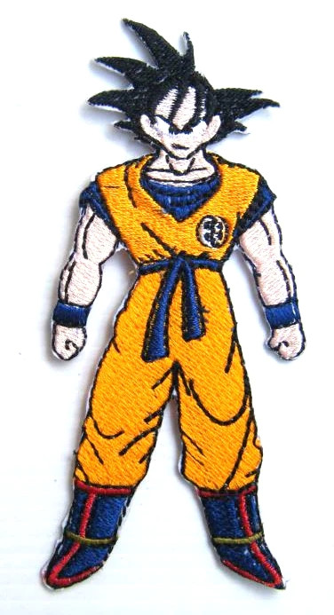 Goku Embroidered Patch
