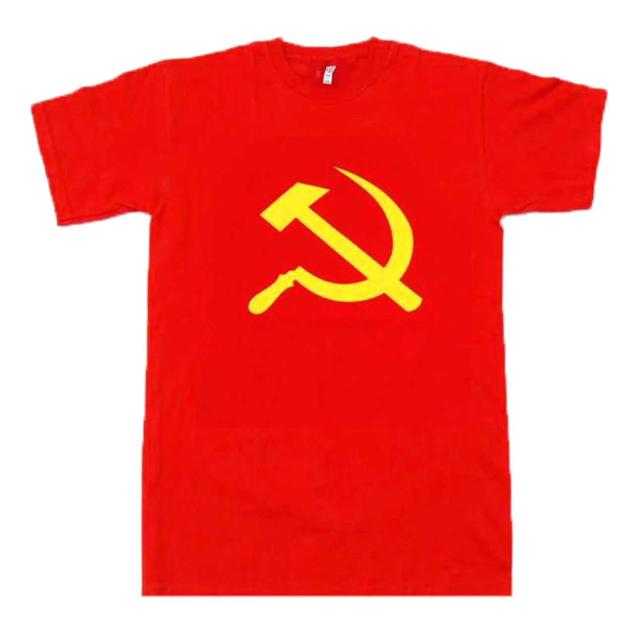 Communism Hammer and Sickle / Soviet Union Shirt -Available in Size S, M, L, XL, 2XL, 3XL, 4XL, 5XL