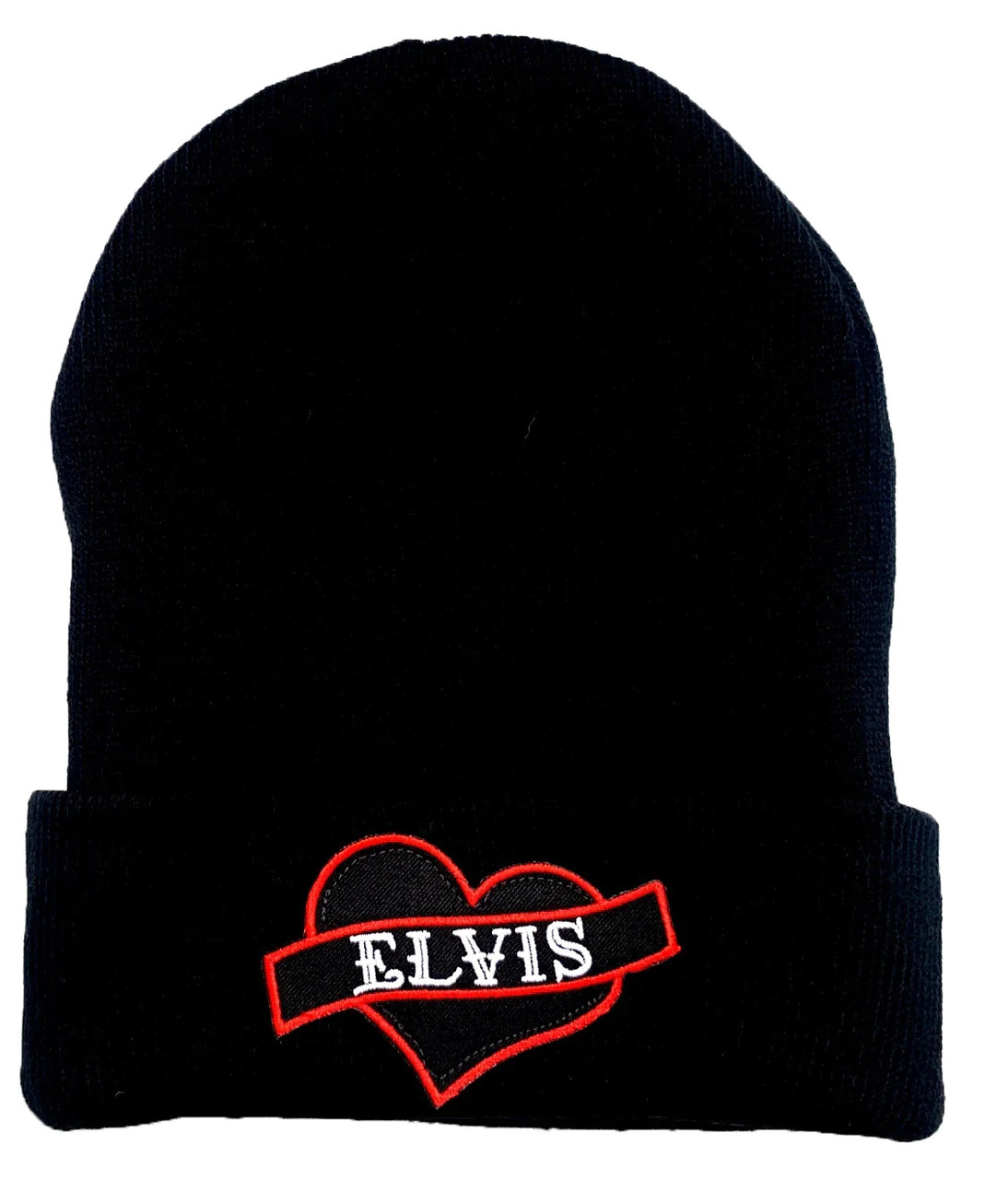 Elvis Beanie with Embroidered Logo