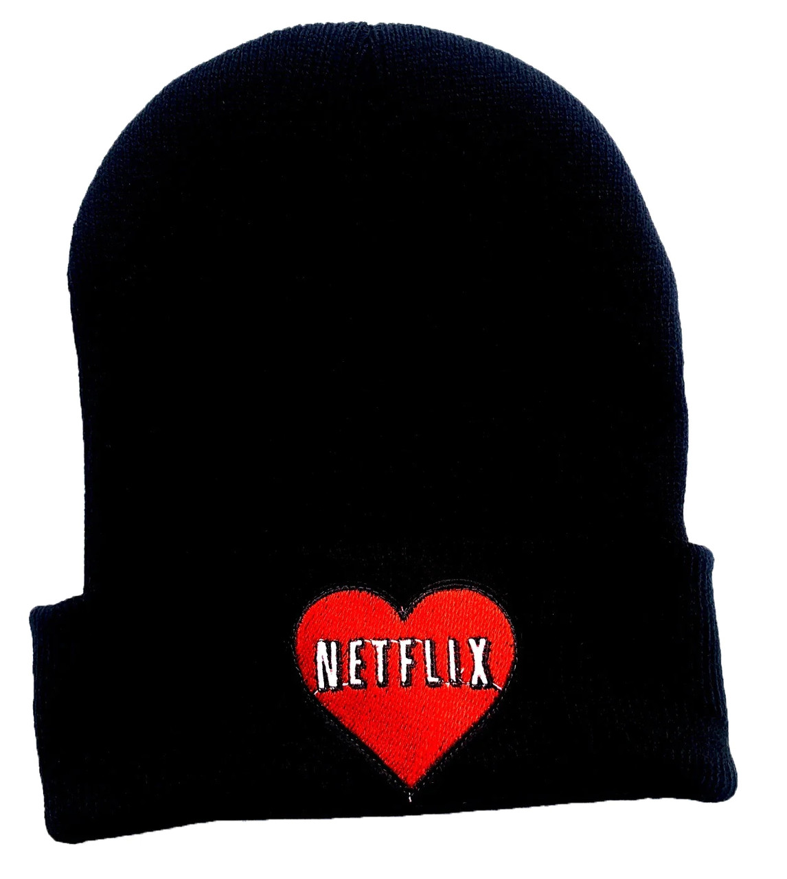 Netflix Love Beanie with Embroidered Logo
