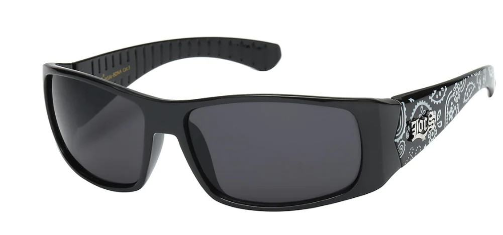 Authentic Locs Gangster / Biker Sunglasses - 91114 - Available in 4 Colourways