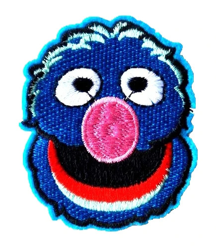 Grover Embroidered Patch