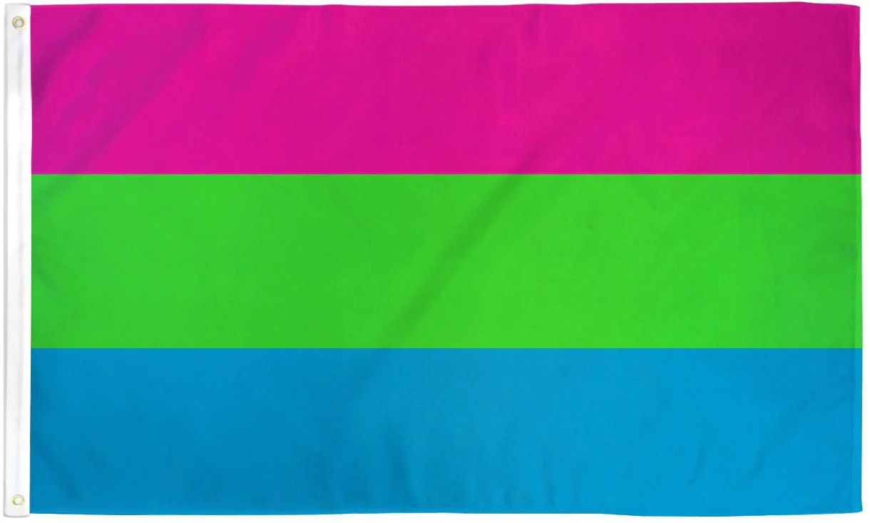 Polysexual Pride Flag / Wall Hanging - 150cm x 90cm