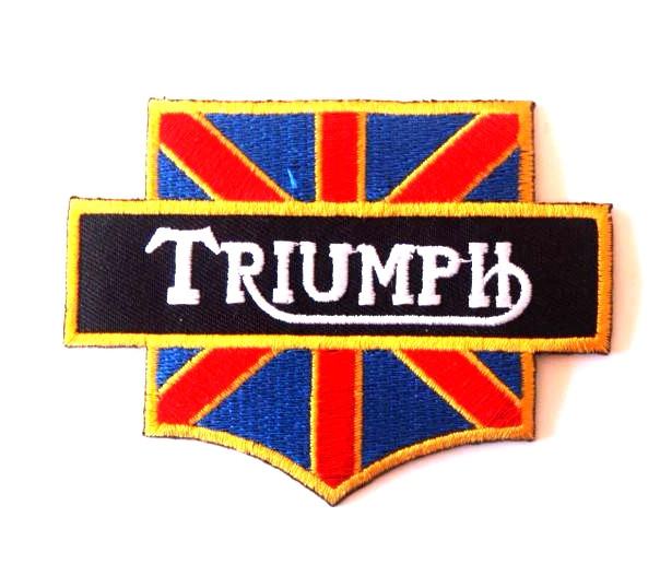 Triumph Embroidered Patch #3