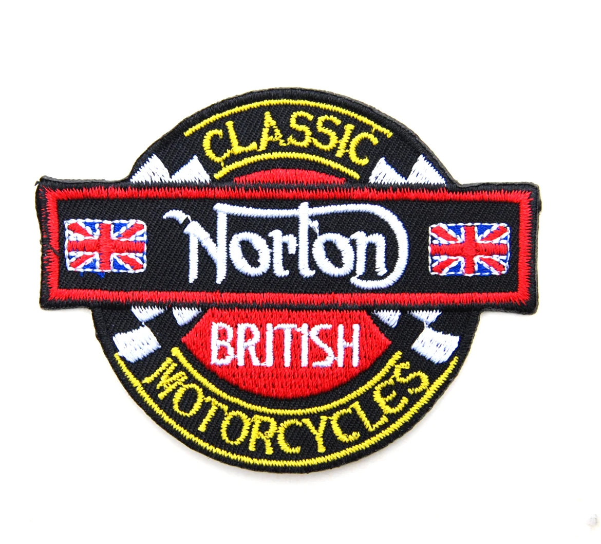 Norton Embroidered Patch - Classic Motorcycles