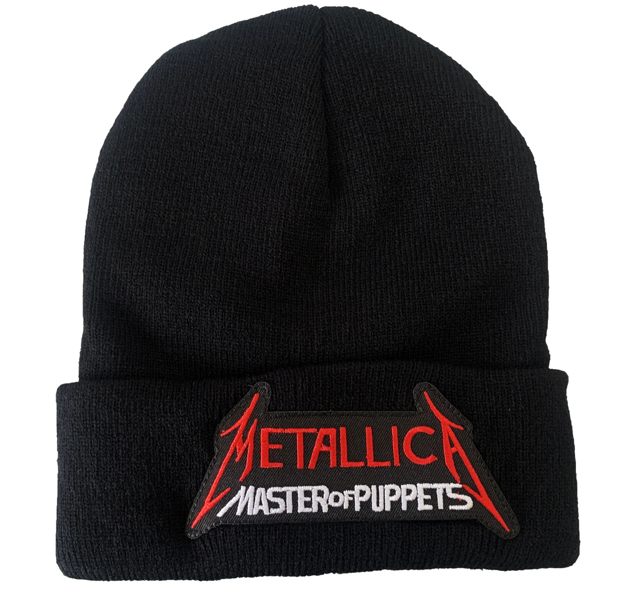 Metallica Master Of Puppets Beanie with Embroidered Logo