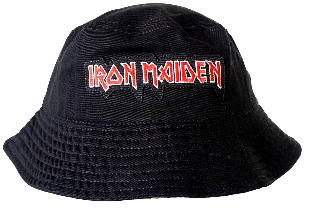 Iron Maiden Bucket Hat with Embroidered Logo