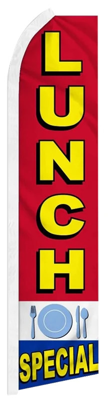 Lunch Special - HUGE Advertising Flag Set