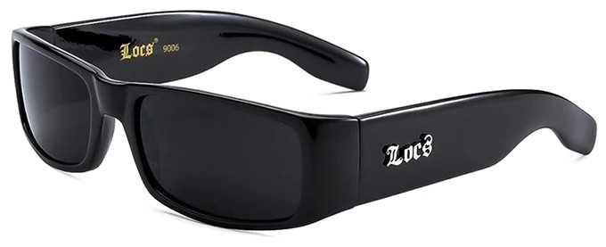 Authentic Locs 9006 Hardcore Shades Gloss Black