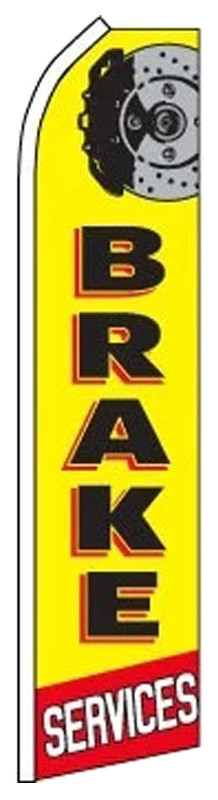 Brake Services - HUGE Advertising Flag Set