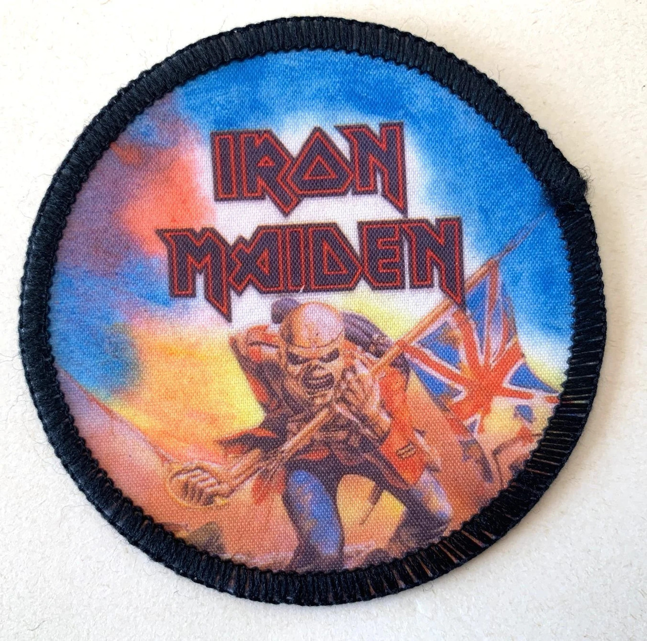 Vintage Iron Maiden Patch - The Trooper