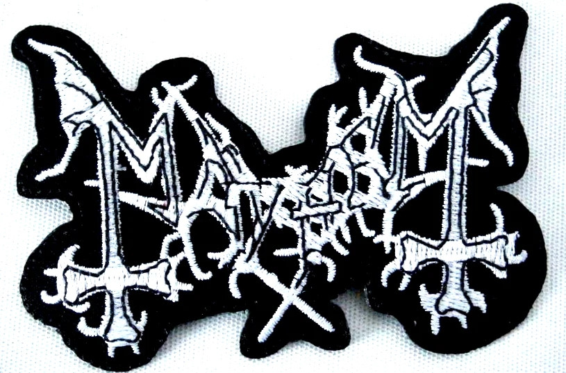 Mayhem Embroidered Patch - Logo