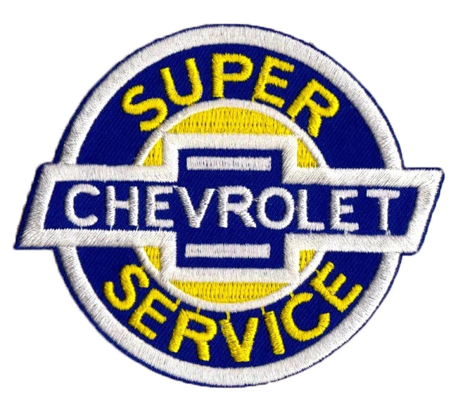 Chevrolet Embroidered Patch - Super Service