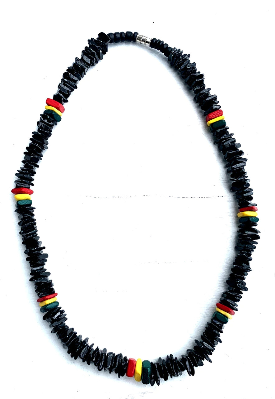 Rasta Shell Necklace