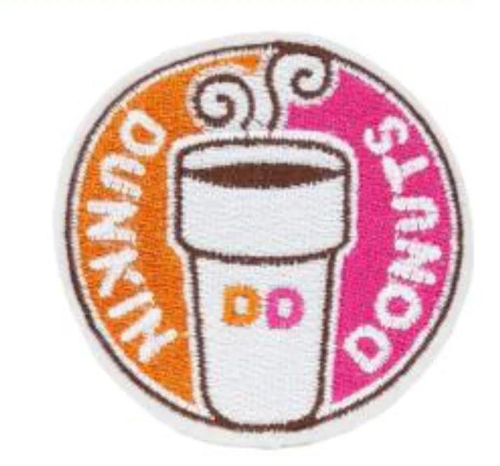Dunkin Donuts Embroidered Patch