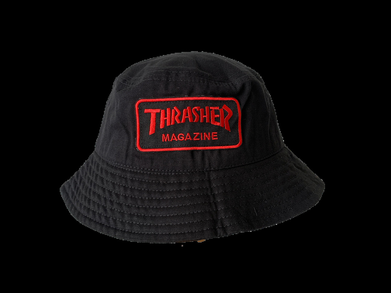 Thrasher Magazine Bucket Hat with Embroidered Logo