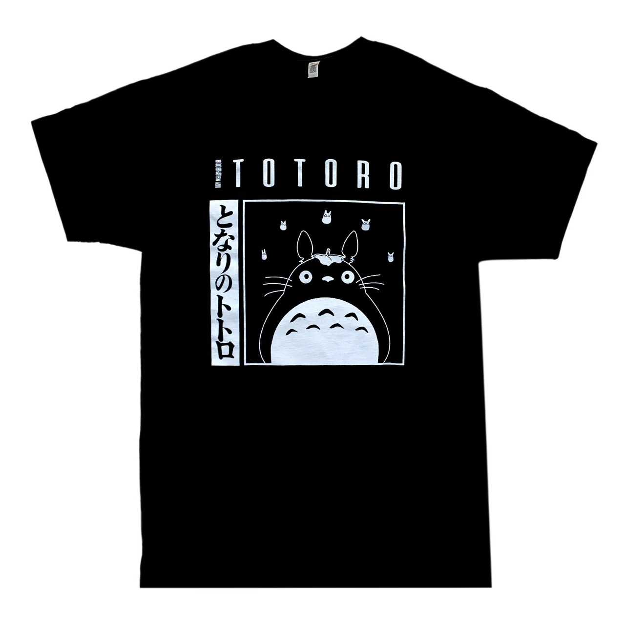 My Neighbour Totoro Shirt - Black - Available in Size S, M, L, XL, 2XL