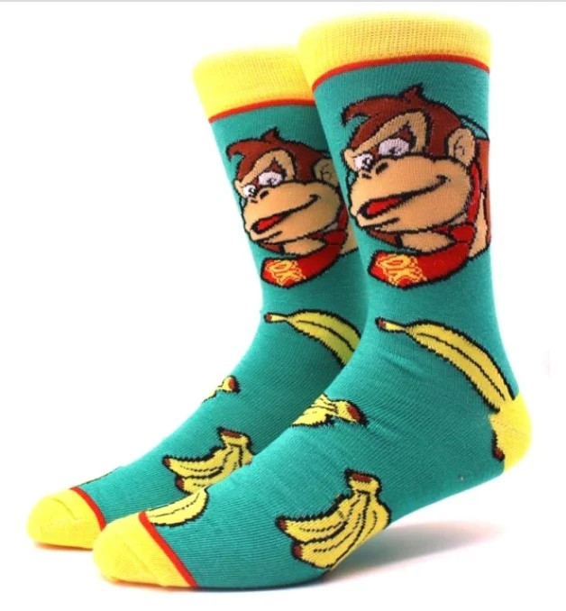 Donkey Kong Socks