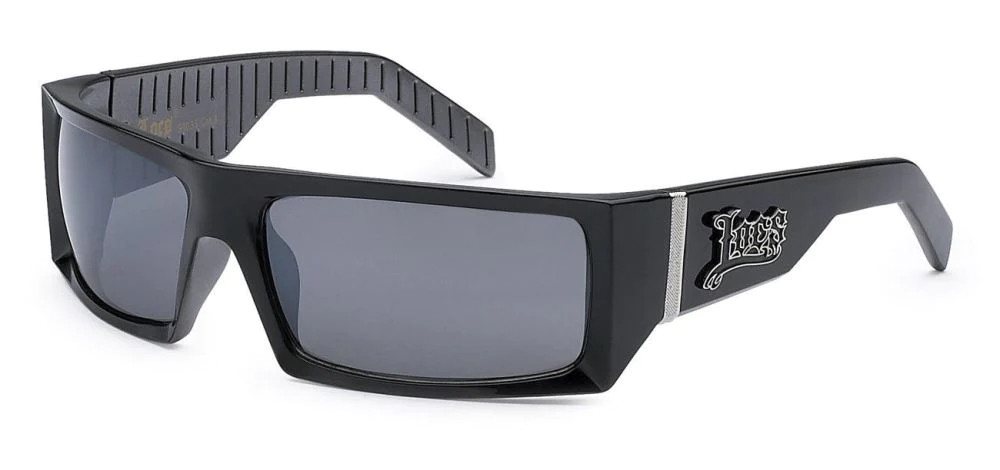 Authentic Locs Gangster Sunglasses - 91035 - Black