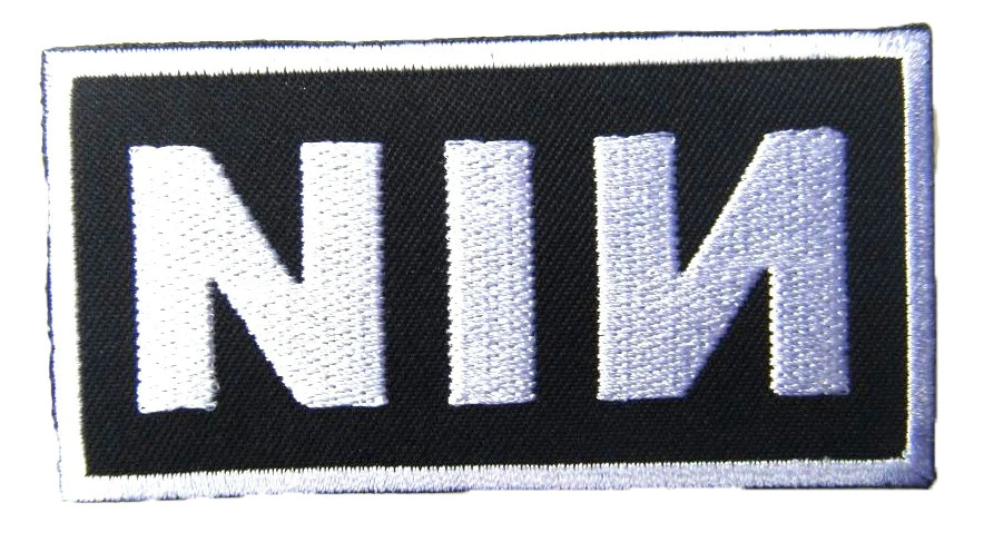 Nine Inch Nails Embroidered Patch