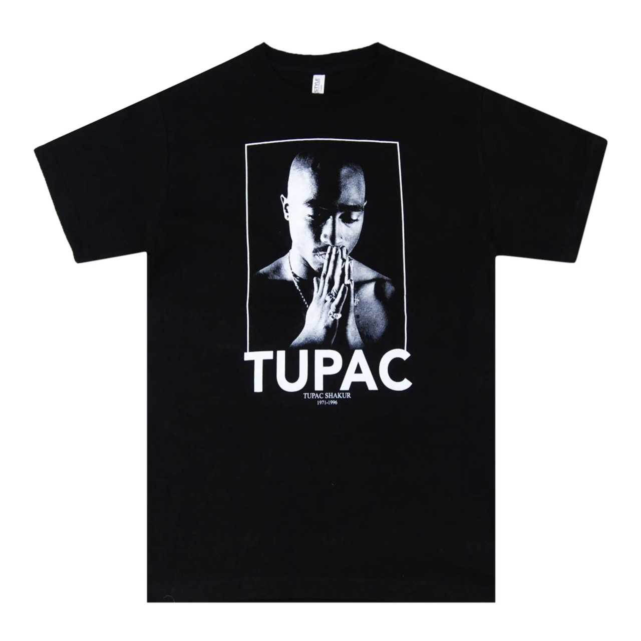 Tupac Shirt - Praying - Available in Size S, M, L, XL, 2XL, 3XL, 4XL, 5XL