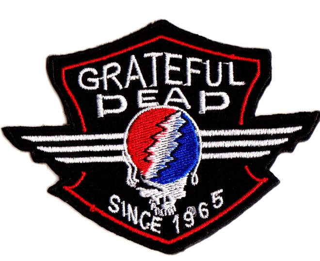 Grateful Dead Embroidered Patch